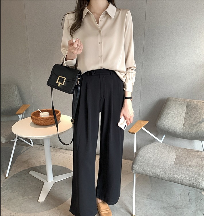トップス シャツ ブラウス 袖あり 長袖 パフスリーブ ラウンドネック 襟なし かわいい 大人可愛い きれいめ シンプル カジュアル 大人 上品 おしゃれ お洒落 楽天市場】トップス シャツ ブラウス 袖あり 長袖 パフスリーブ