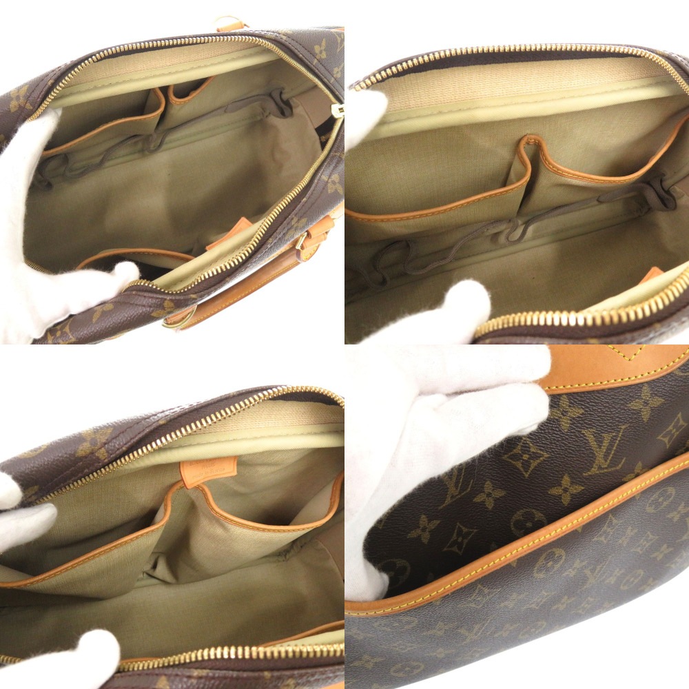 ドーヴィル モノグラム M47270 ハンドバッグ モノグラムキャンバス/モノグラムキャンバス ブラウン LV 0274【中古】 レディース ドーヴィル モノグラム M47270 ハンドバッグ モノグラムキャンバス/モノグラムキャンバス ブラウン LV 0274【中古】 レディース