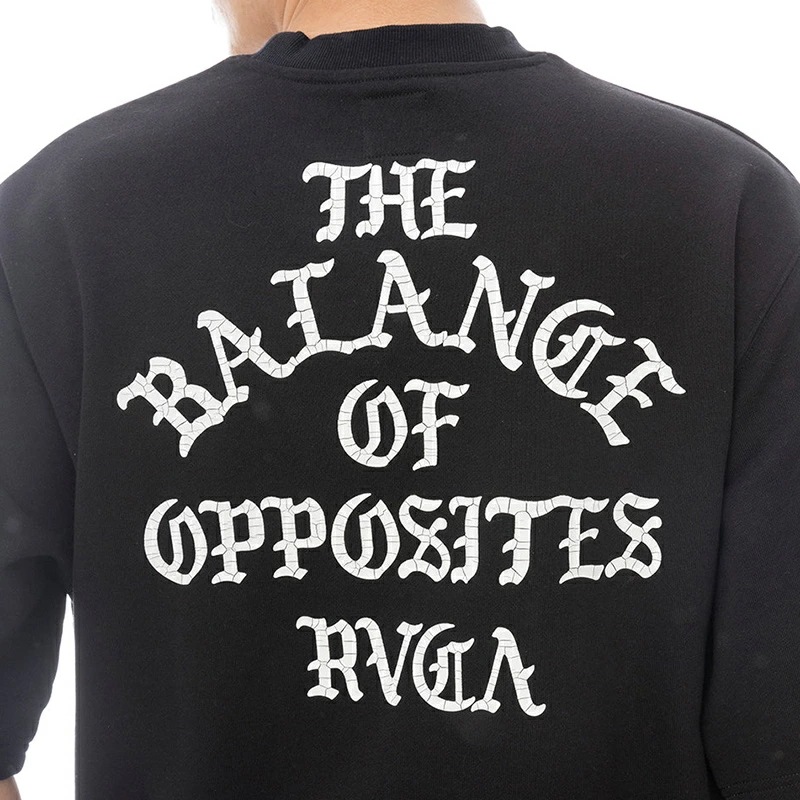 ルーカ メンズ RVCA IRON ON FT SS 半袖スウェット Tシャツ BF041007 カットソー 春 夏 サーフ スケーター