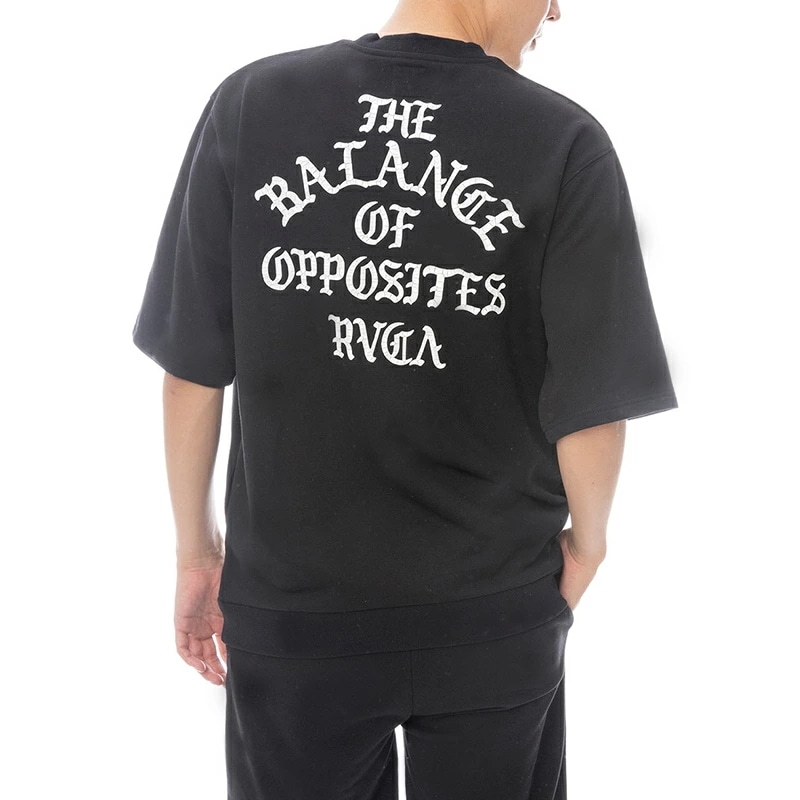 ルーカ メンズ RVCA IRON ON FT SS 半袖スウェット Tシャツ BF041007 カットソー 春 夏 サーフ スケーター