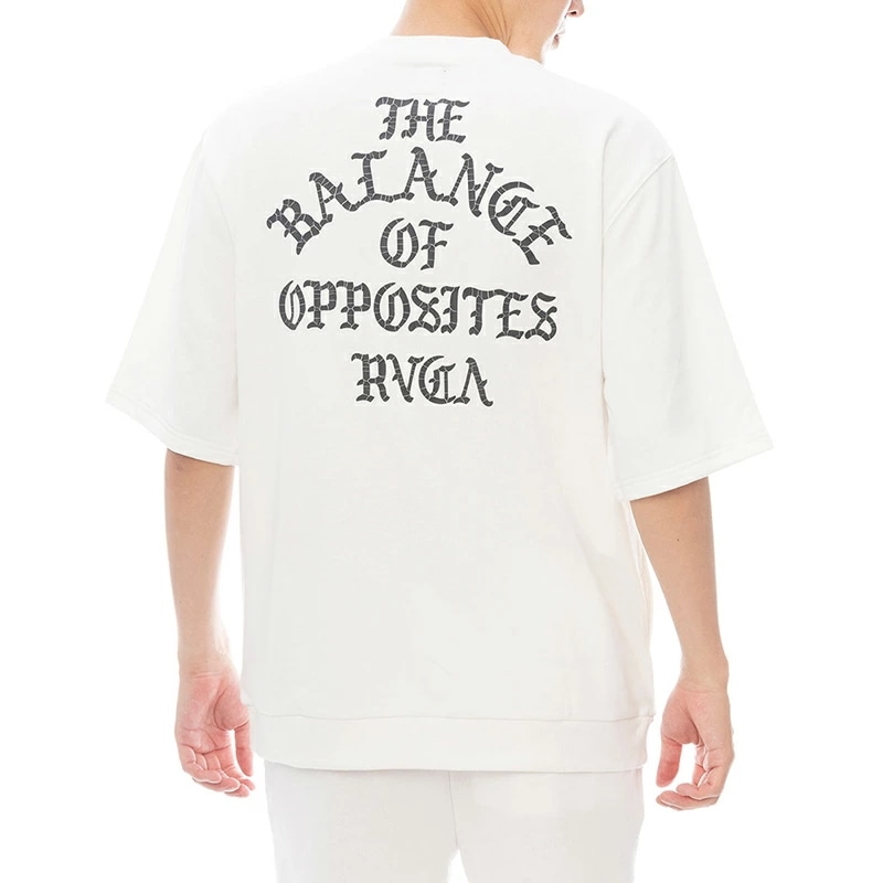 ルーカ メンズ RVCA IRON ON FT SS 半袖スウェット Tシャツ BF041007 カットソー 春 夏 サーフ スケーター