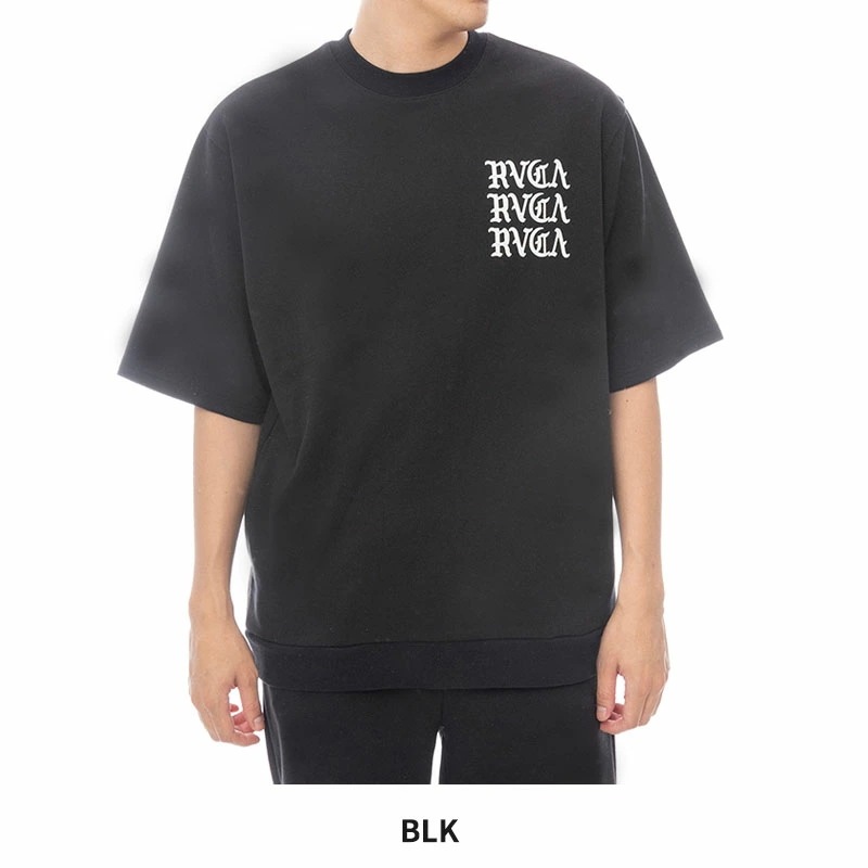 ルーカ メンズ RVCA IRON ON FT SS 半袖スウェット Tシャツ BF041007 カットソー 春 夏 サーフ スケーター