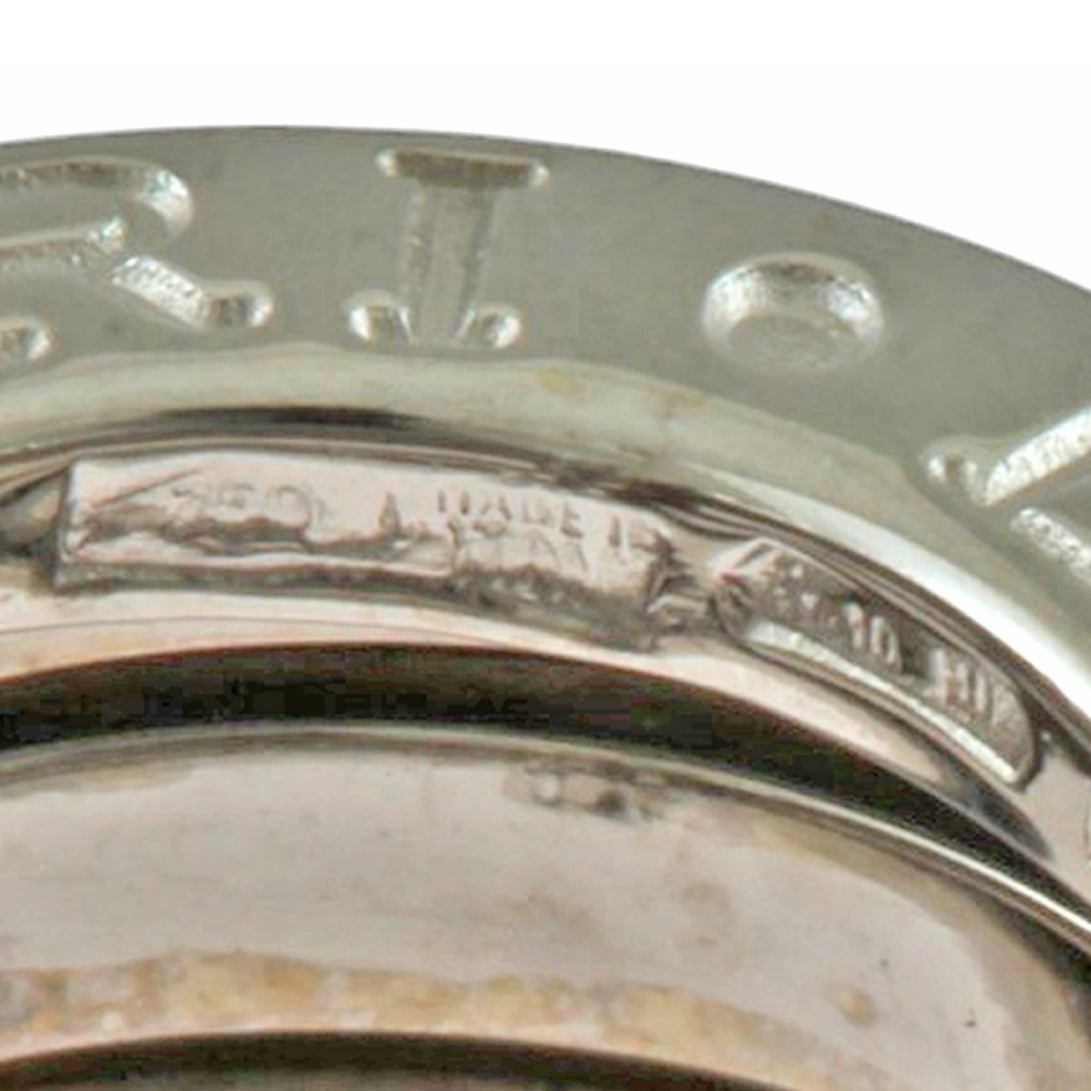 ブルガリ B-zero ネックレス 18金 K18ホワイトゴールド BVLGARI 中古 美品