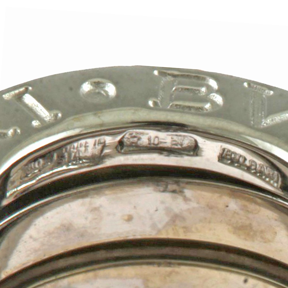 ブルガリ B-zero ネックレス 18金 K18ホワイトゴールド BVLGARI 中古 美品