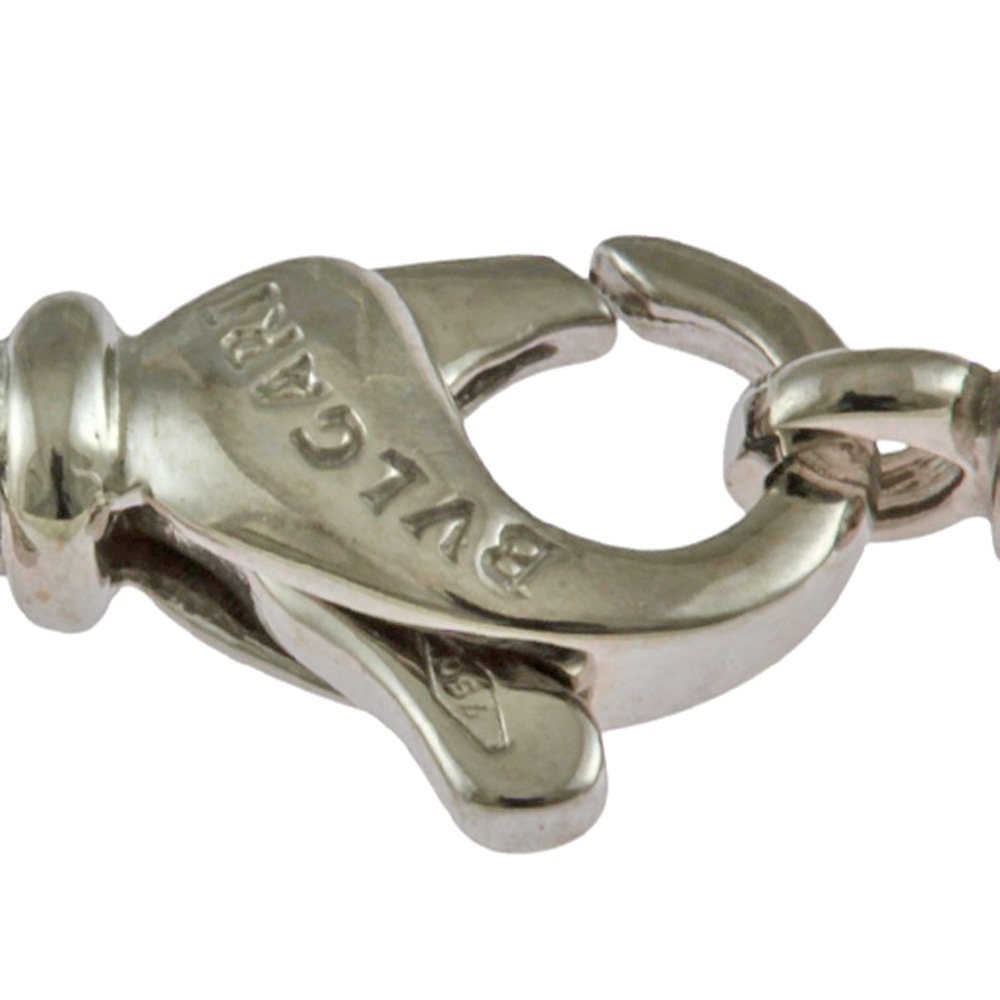 ブルガリ B-zero ネックレス 18金 K18ホワイトゴールド BVLGARI 中古 美品