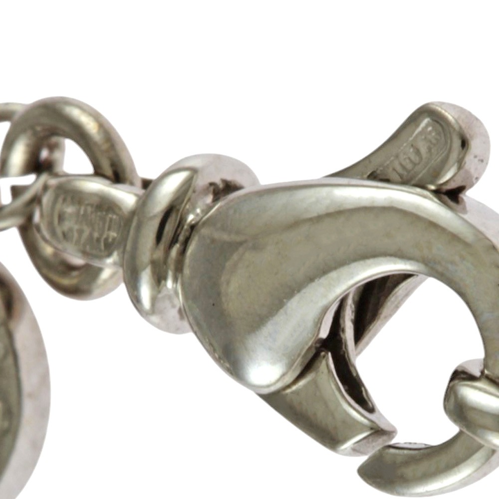 ブルガリ B-zero ネックレス 18金 K18ホワイトゴールド BVLGARI 中古 美品