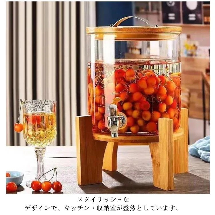 [輸送費無料][七月の新柄]SNS話題の飲料タンク ドサーバー ス 大容量 5L 蛇口付き 飲料ポット 三角ベース 保存ボトル ス瓶 ボトル バレルペンサー2025SNS話題の飲料タンク ドサーバー