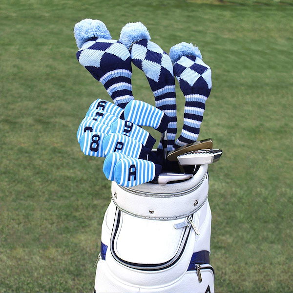 ILIAC GOLF イリアックゴルフ レザーヘッドカバー 4点セット