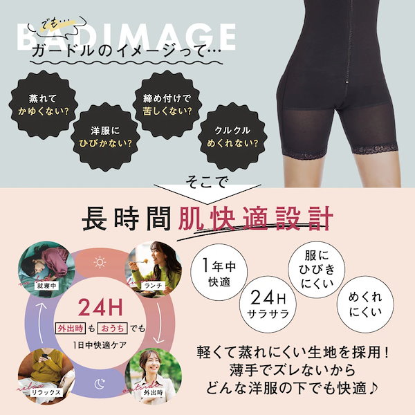 ベルミススリムガードル骨格ナチュラルLLサイズ4枚 ベルミス スリムガードル ガードル 骨格 骨盤ベルト ストレート