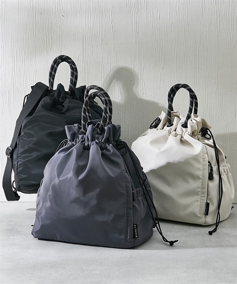 トートバッグ 大容量!やわらか素材の3WAYトートバッグ トートバッグ 大容量!やわらか素材の3WAYトートバッグ