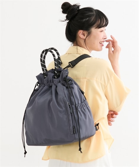 トートバッグ 大容量!やわらか素材の3WAYトートバッグ トートバッグ 大容量!やわらか素材の3WAYトートバッグ