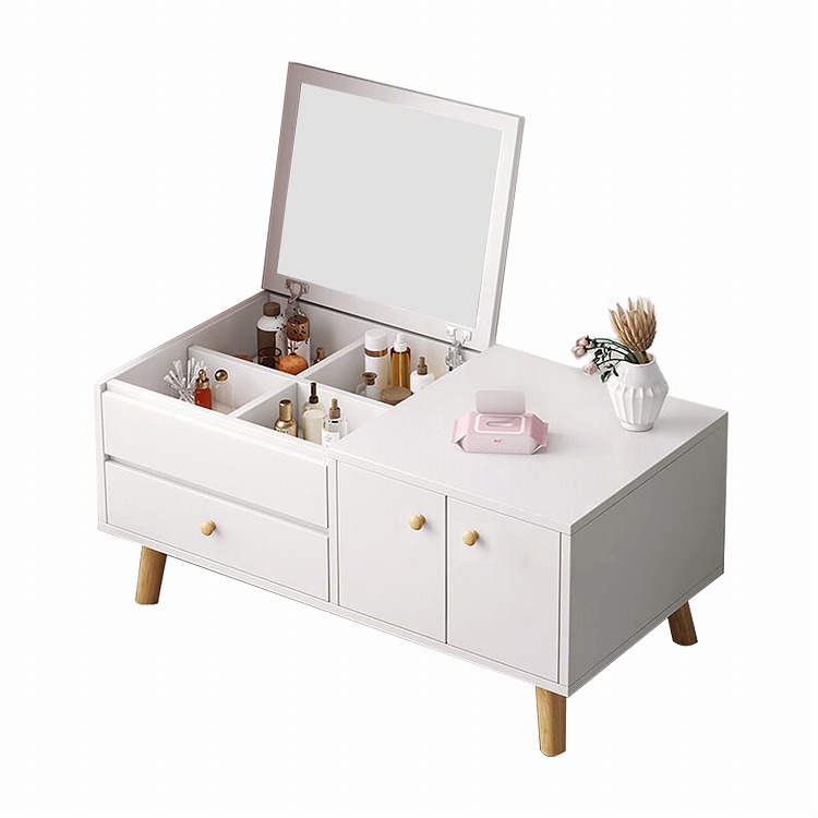 「新店セ ール中*即納」ドレッサーテーブル 化粧台 鏡台 メイク台 ドレッサーテーブル 収納 コンパクト ローテーブル 鏡付 ミラー 大容量 省スペース 1人暮らし 北欧 おしゃれ 完成品 「新店セ ール中*即納」ドレッサーテーブル 化粧台 鏡台 メイク台 ドレッサーテーブル 収納 コンパクト ローテーブル 鏡付 ミラー 大容量 省スペース 1人暮らし 北欧 おしゃれ 完成品