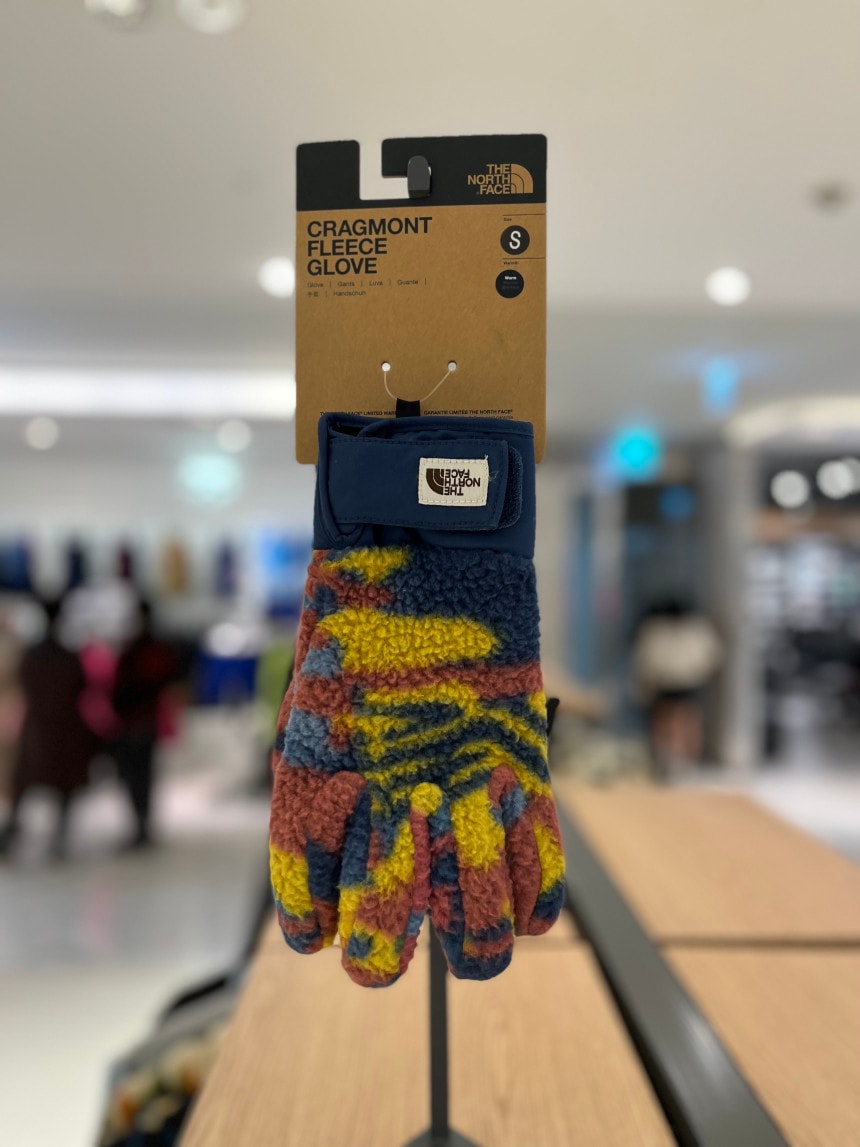 CRAGMONT FLEECE GLOVE 2色 冬のファッション 防寒用品 新商品 韓国人気 男女共用 カップルアイテム 韓国ファッション ストリートファッション