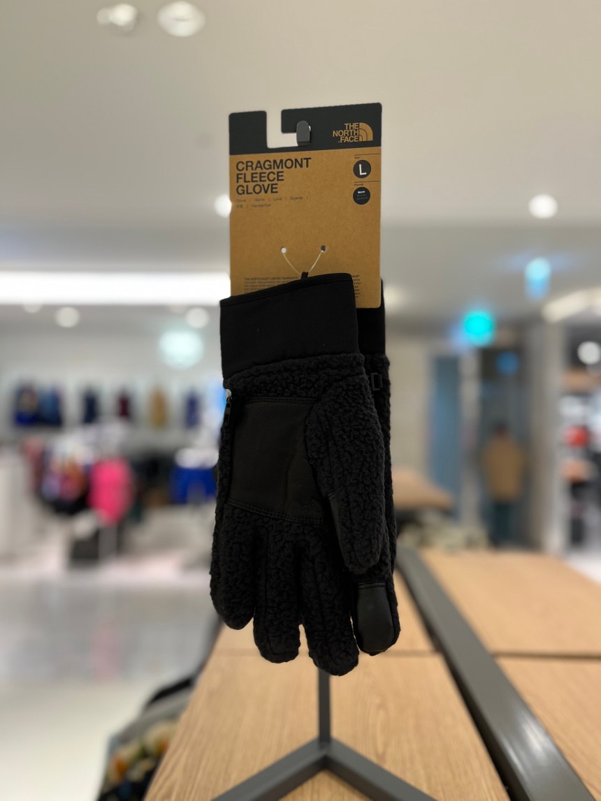 CRAGMONT FLEECE GLOVE 2色 冬のファッション 防寒用品 新商品 韓国人気 男女共用 カップルアイテム 韓国ファッション ストリートファッション