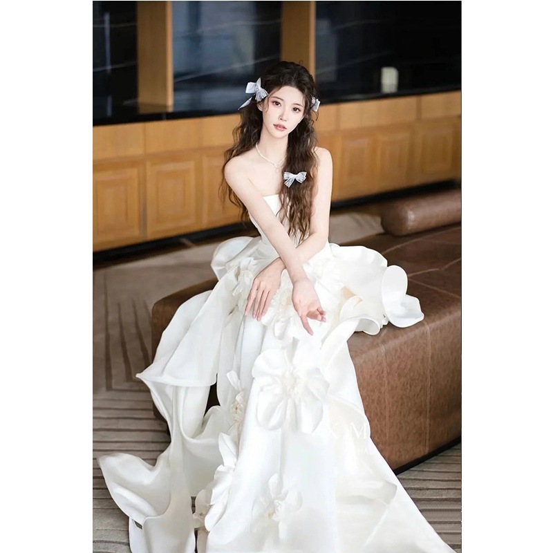 【無.料 2025新入荷·高.品質】【豪華でロマンチックなデザイン!】ウェディングドレス 白 イブニングドレス パーティードレス ワンピース 二次会 結婚式 成人式 演奏会 花嫁 お呼ばれ 披露宴 3 【無.料 2025新入荷·高.品質】【豪華でロマンチックなデザイン!】ウェディングドレス 白 イブニングドレス パーティードレス ワンピース 二次会 結婚式 成人式 演奏会 花嫁 お呼ばれ 披露宴 3