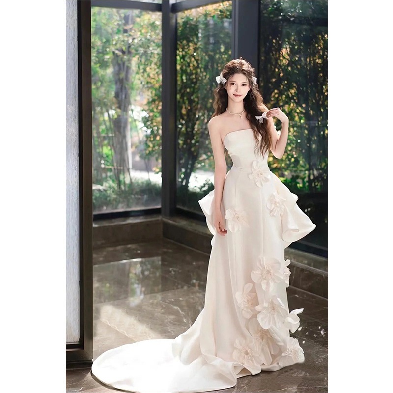 【無.料 2025新入荷·高.品質】【豪華でロマンチックなデザイン!】ウェディングドレス 白 イブニングドレス パーティードレス ワンピース 二次会 結婚式 成人式 演奏会 花嫁 お呼ばれ 披露宴 3 【無.料 2025新入荷·高.品質】【豪華でロマンチックなデザイン!】ウェディングドレス 白 イブニングドレス パーティードレス ワンピース 二次会 結婚式 成人式 演奏会 花嫁 お呼ばれ 披露宴 3