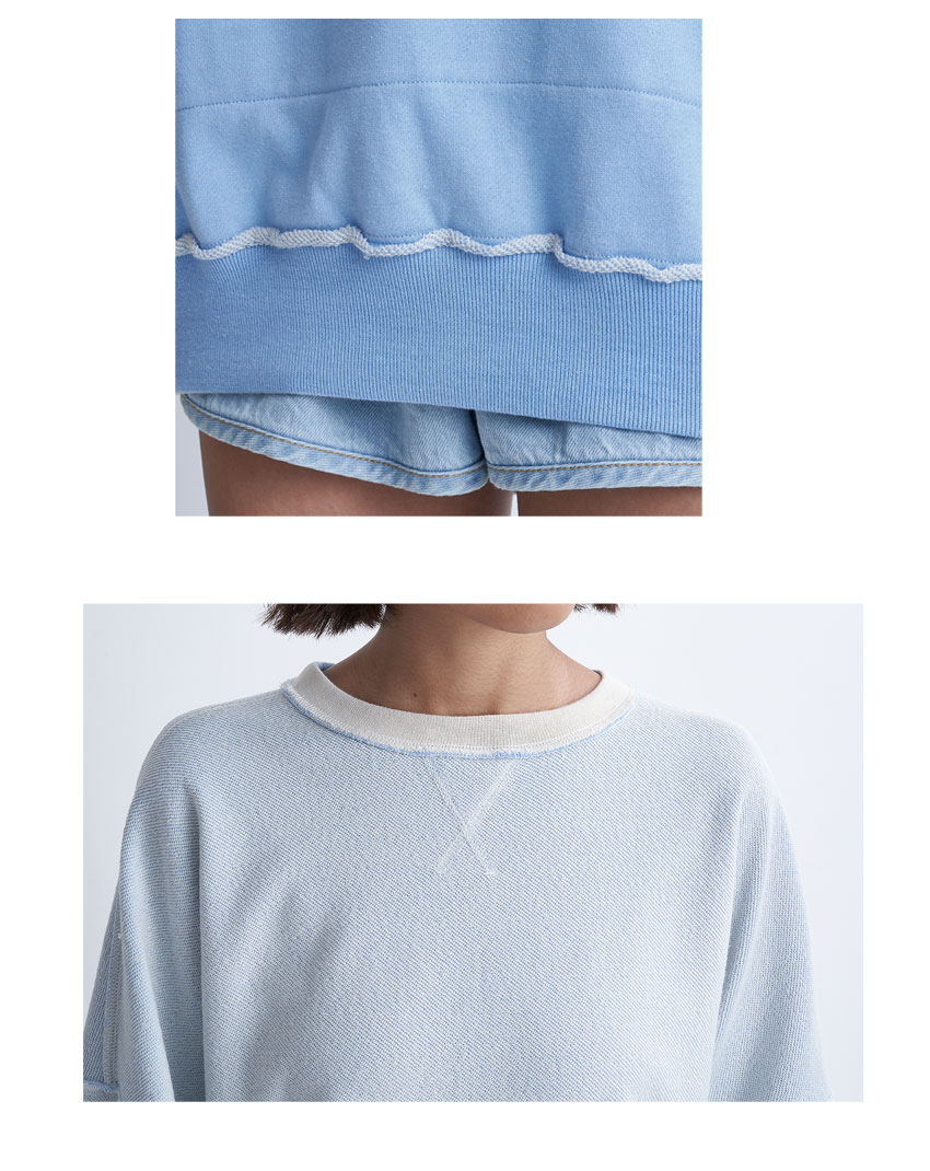 スウェット PLANET RING PULLOVER レディース RPO241065 ウエア スエット 2way リバーシブル 長袖 トップス 裏毛 クルーネック カンガルーポケット プリント カジュ スウェット PLANET RING PULLOVER レディース RPO241065 ウエア スエット 2way リバーシブル 長袖 トップス 裏毛 クルーネック カンガルーポケット プリント カジュ