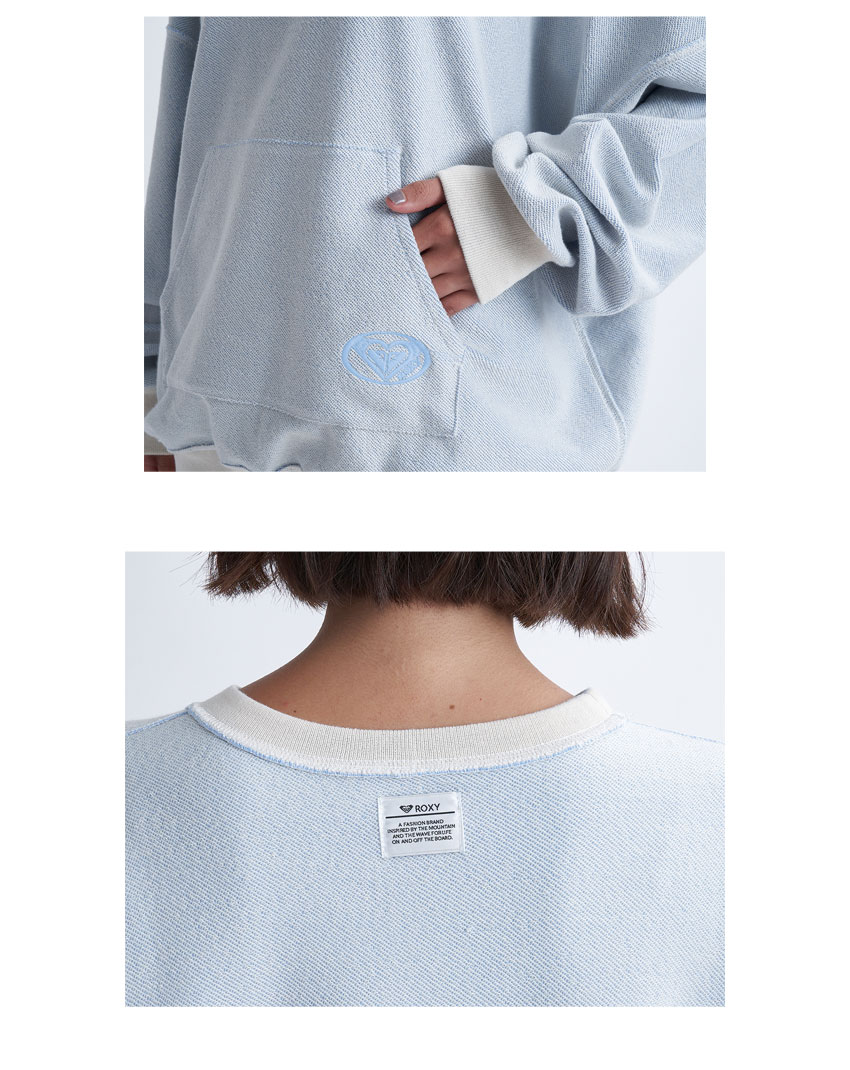 スウェット PLANET RING PULLOVER レディース RPO241065 ウエア スエット 2way リバーシブル 長袖 トップス 裏毛 クルーネック カンガルーポケット プリント カジュ スウェット PLANET RING PULLOVER レディース RPO241065 ウエア スエット 2way リバーシブル 長袖 トップス 裏毛 クルーネック カンガルーポケット プリント カジュ