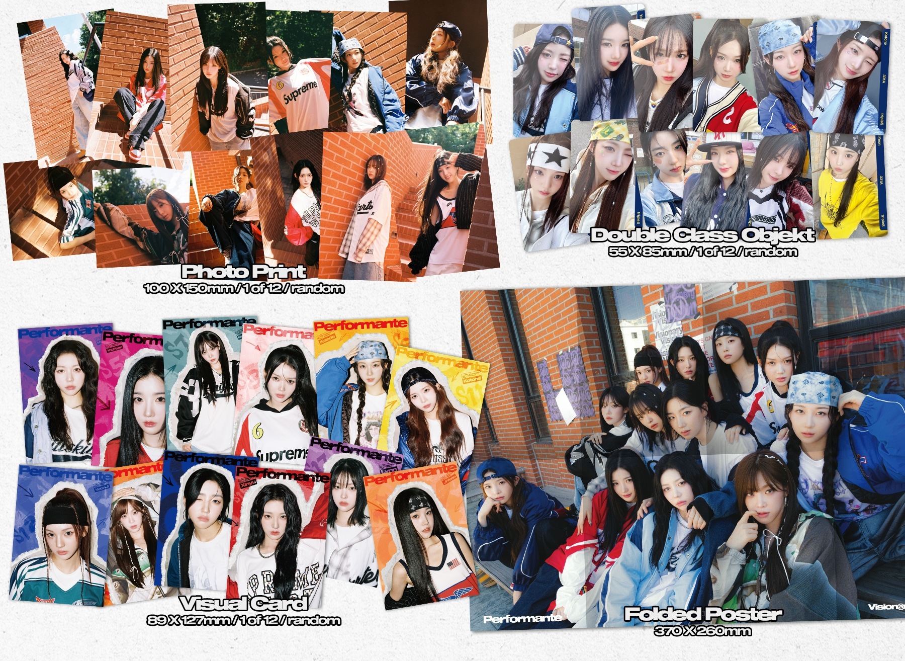 [SET] tripleS - Visionary Vision Performante (A ver. B ver.) + Free Photocard 1EA(fan-made)