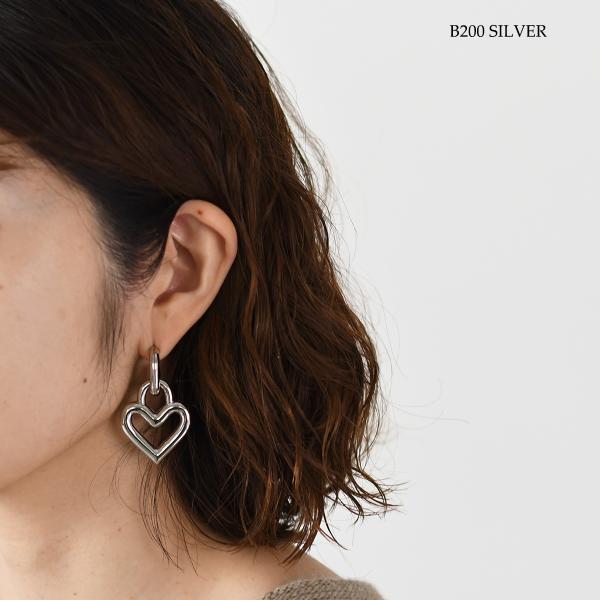 Roger Vivier ロジェ・ヴィヴィエ アクセサリー ハート ピアス REWOR560100AGK レディース シルバー キャッチクロージャー ロゴ刻印 Roger Vivier ロジェ・ヴィヴィエ アクセサリー ハート ピアス REWOR560100AGK レディース シルバー キャッチクロージャー ロゴ刻印