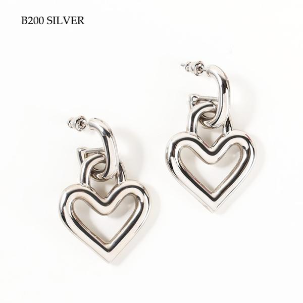 Roger Vivier ロジェ・ヴィヴィエ アクセサリー ハート ピアス REWOR560100AGK レディース シルバー キャッチクロージャー ロゴ刻印 Roger Vivier ロジェ・ヴィヴィエ アクセサリー ハート ピアス REWOR560100AGK レディース シルバー キャッチクロージャー ロゴ刻印