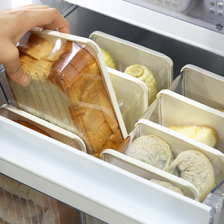 シースルー 冷凍室整理容器 深い2号 8個 セット