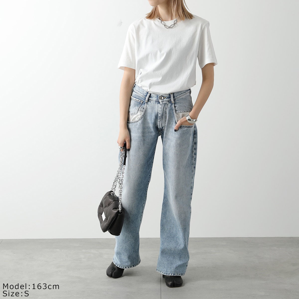 MAISON MARGIELA メゾンマルジェラ Tシャツ 【1枚単品】 S50GC0687 S23973 963 967 メンズ 半袖 クルーネック カットソー 4ステッチ カラー4色