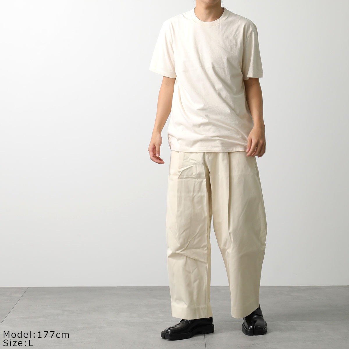 MAISON MARGIELA メゾンマルジェラ Tシャツ 【1枚単品】 S50GC0687 S23973 963 967 メンズ 半袖 クルーネック カットソー 4ステッチ カラー4色