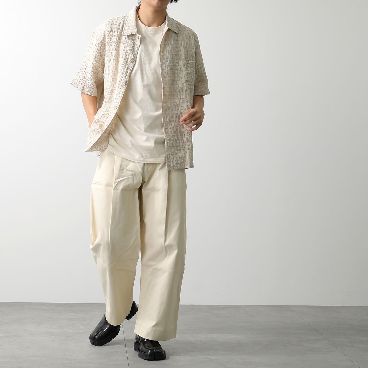 MAISON MARGIELA メゾンマルジェラ Tシャツ 【1枚単品】 S50GC0687 S23973 963 967 メンズ 半袖 クルーネック カットソー 4ステッチ カラー4色