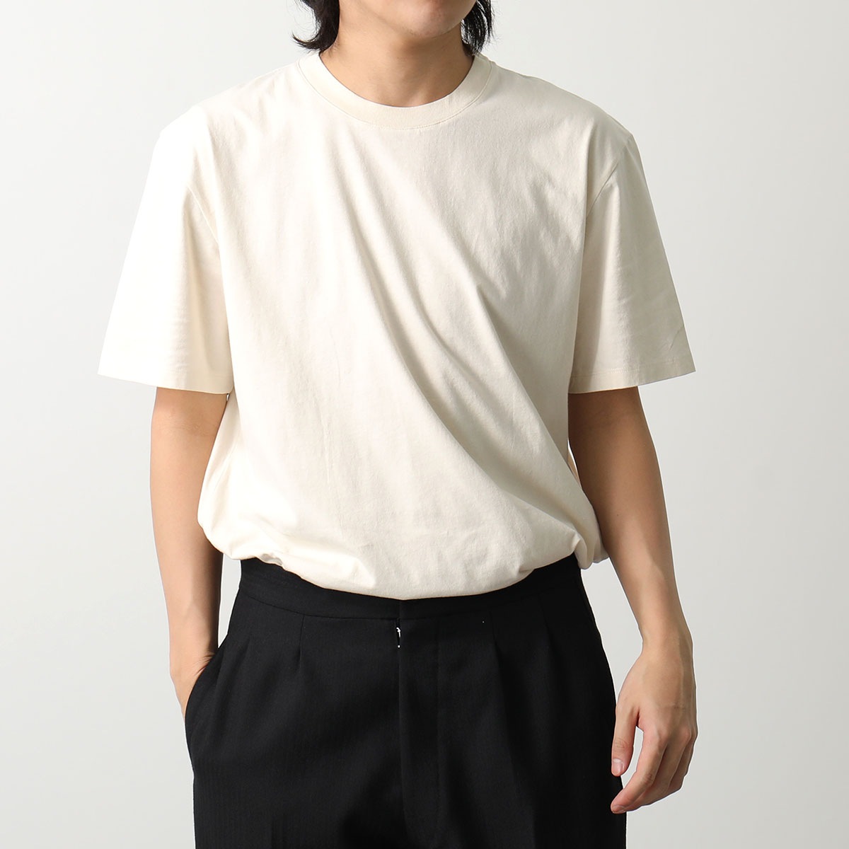 MAISON MARGIELA メゾンマルジェラ Tシャツ 【1枚単品】 S50GC0687 S23973 963 967 メンズ 半袖 クルーネック カットソー 4ステッチ カラー4色