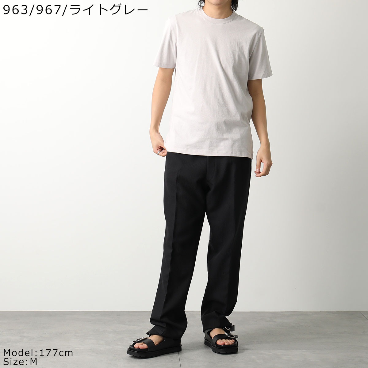 MAISON MARGIELA メゾンマルジェラ Tシャツ 【1枚単品】 S50GC0687 S23973 963 967 メンズ 半袖 クルーネック カットソー 4ステッチ カラー4色