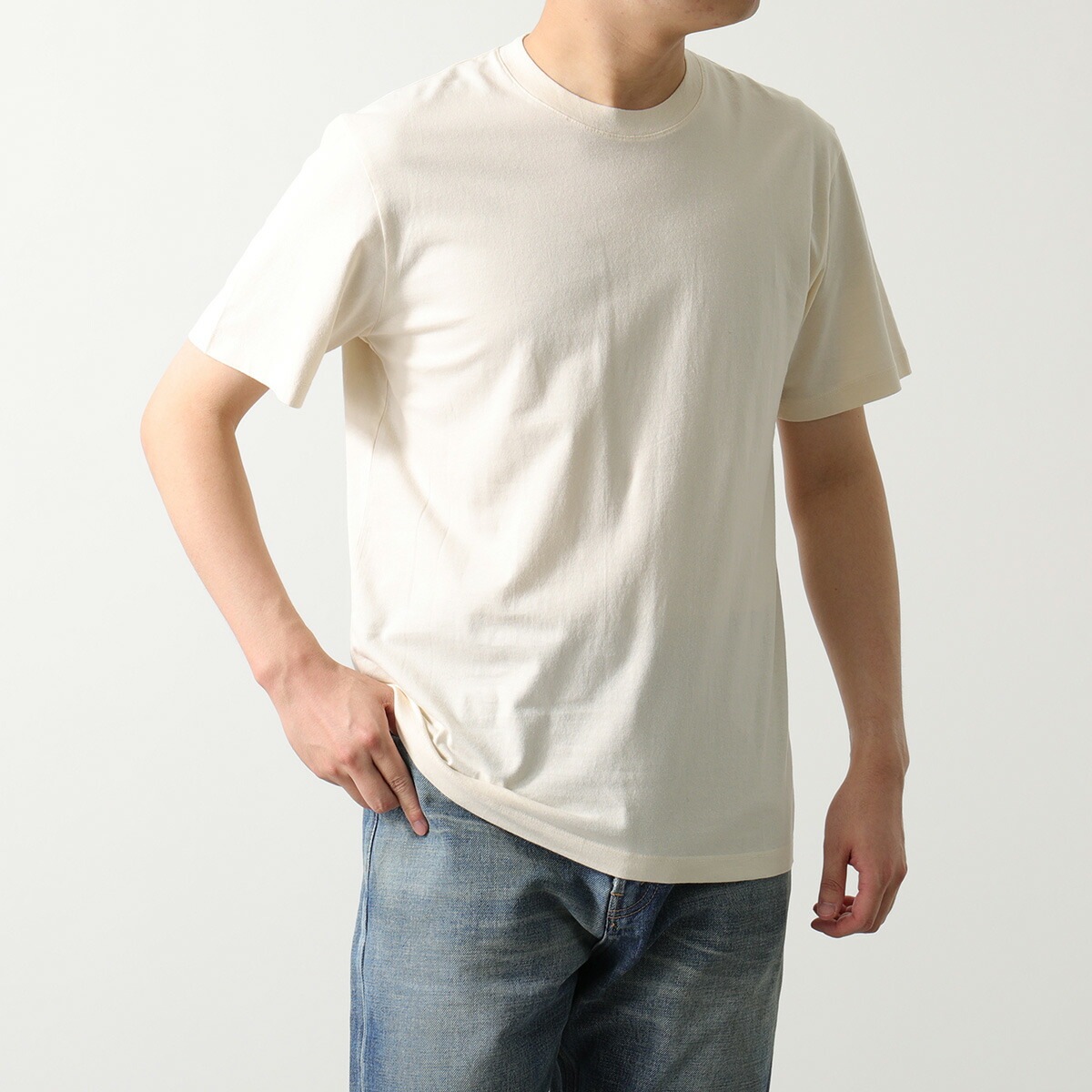 MAISON MARGIELA メゾンマルジェラ Tシャツ 【1枚単品】 S50GC0687 S23973 963 967 メンズ 半袖 クルーネック カットソー 4ステッチ カラー4色