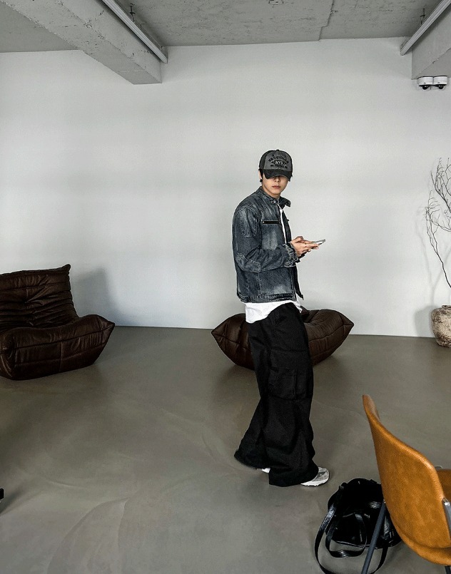 [COSYHARU公式]Generic Washed Jean Jacket