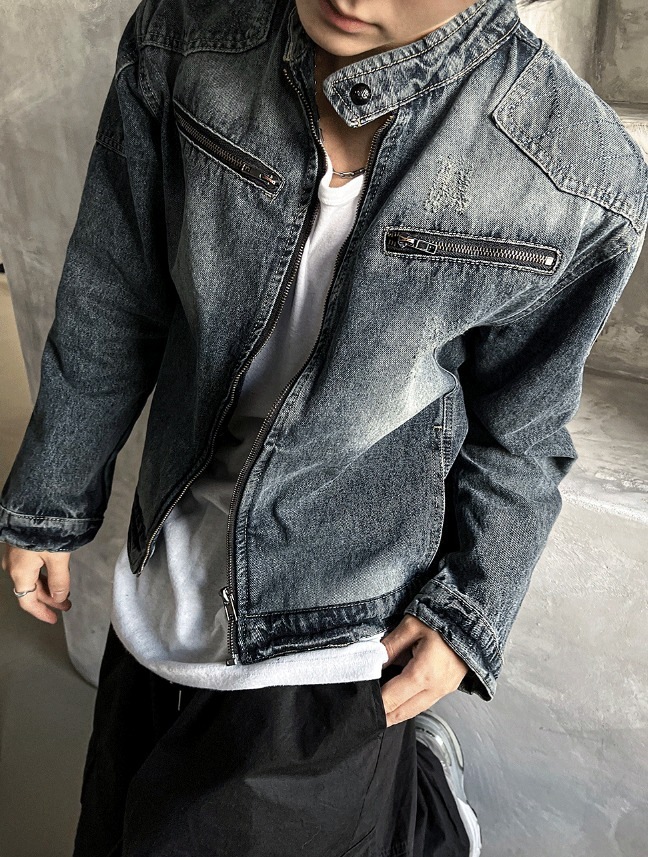 [COSYHARU公式]Generic Washed Jean Jacket
