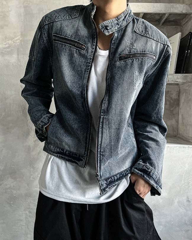 [COSYHARU公式]Generic Washed Jean Jacket