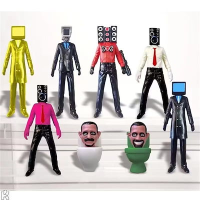 Qoo10] スキビディトイレ フィギュア Skibi : ホビー・コスプレ