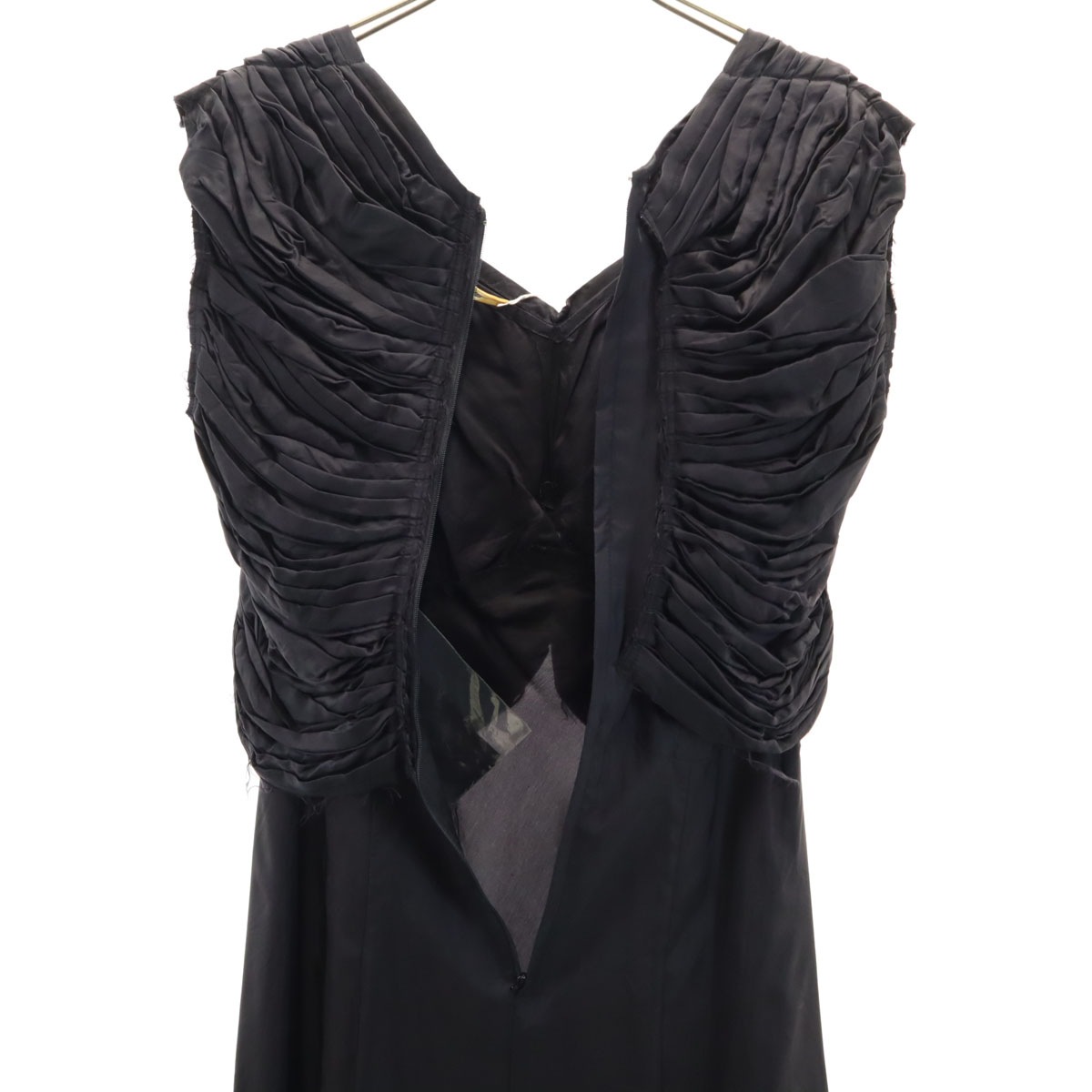 00s 2000年 未使用 日本製 オールド ノースリーブ ワンピース M ブラック レディース 古着 00s 2000年 未使用 日本製 オールド ノースリーブ ワンピース M ブラック レディース 古着