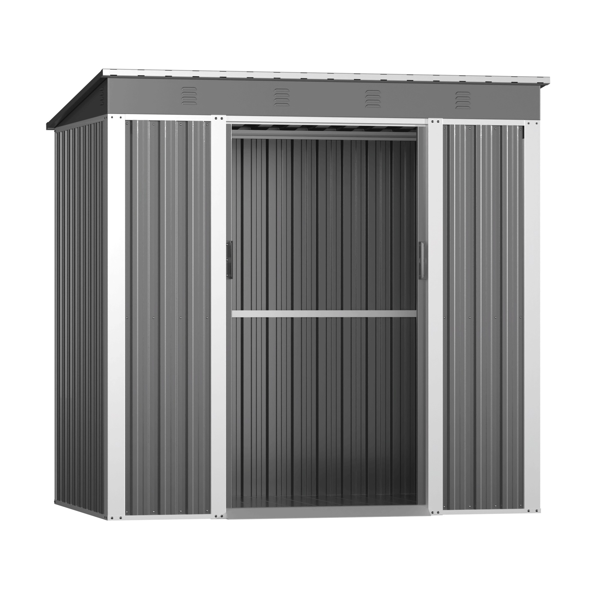 【国内出荷-送.料.無.料】【2025年新仕様】物置屋外スチール倉庫収納庫屋外物置幅180*奥行き120*高185物置き戸外収納庫おしゃれ大型防さびベランダ防水ドア引戸スチール物置屋外収納ガ 【国内出荷-送.料.無.料】【2025年新仕様】物置屋外スチール倉庫収納庫屋外物置幅180*奥行き120*高185物置き戸外収納庫おしゃれ大型防さびベランダ防水ドア引戸スチール物置屋外収納ガ