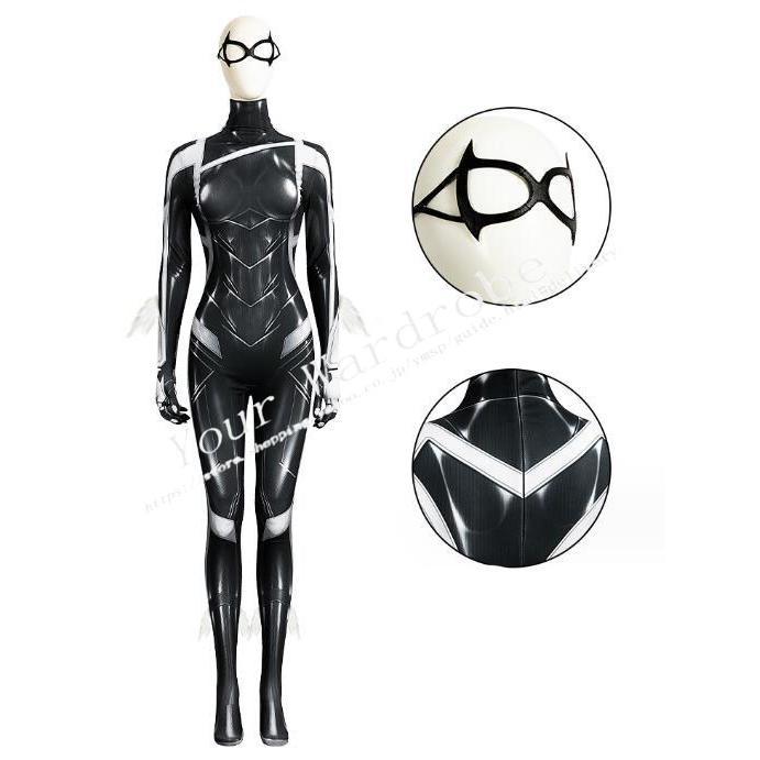 The Spectacular Spider-Man Felicia Hardy コスプレ衣装 コスチューム 演出服 アニメ ゲーム cosplay 変装_1