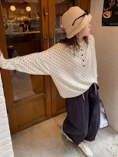レディース トップス ニット 長袖 ドロップショルダー 襟付き ワイド 伸縮性 かわいい 大人可愛い シンプル カジュアル ドット柄 春 秋 お出かけ 旅行 休日 ショッピング 重ね着 楽ちん レディース トップス ニット 長袖 ドロップショルダー 襟付き ワイド 伸縮性 かわいい 大人可愛い シンプル カジュアル ドット柄 春 秋 お出かけ 旅行 休日 ショッピング 重ね着 楽ちん