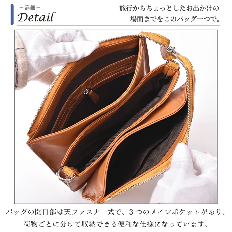 クロコダイル 本革 2way ハンドバッグ レディース 女性 ショルダーバッグ センター取り ワニ革 ミニバッグ 軽量 斜めがけ スクエア 四角 レザー