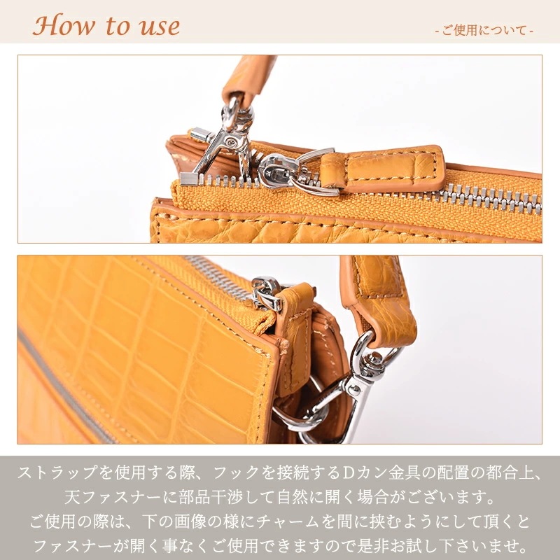 クロコダイル 本革 2way ハンドバッグ レディース 女性 ショルダーバッグ センター取り ワニ革 ミニバッグ 軽量 斜めがけ スクエア 四角 レザー