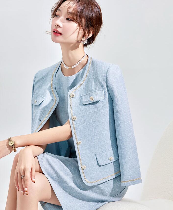 売れ スーツ ワンピーススーツ ツイード風 Aライン レディース フォーマルスーツ ブルゾン 大きいサイズ S-4XL セレモニースーツ 春秋 2点セット カーディガン 入卒園 卒業式 ホワイト ブル 売れ スーツ ワンピーススーツ ツイード風 Aライン レディース フォーマルスーツ ブルゾン 大きいサイズ S-4XL セレモニースーツ 春秋 2点セット カーディガン 入卒園 卒業式 ホワイト ブル