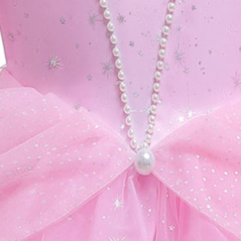 ロラネ 女の子用パールピンク公爵ドレス