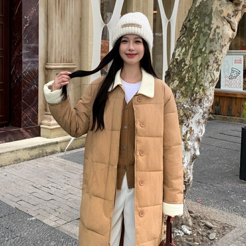 長袖 ロングコート 防寒ジャケット スタイリッシュ きれいめ 防寒 ロング 棉服コート ウンジャケット 長袖 ロングコート 防寒ジャケット スタイリッシュ きれいめ 防寒 ロング 棉服コート ウンジャケット