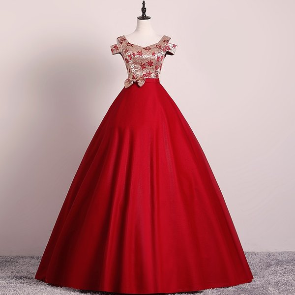 パーティード 赤 カラー... : レディース服 結婚式 二次会 限定品特価