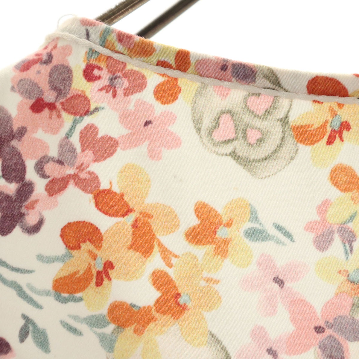 LOVEMOSCHINO ラブモスキーノ 総柄 ノースリーブ 膝丈ワンピース USA2 レディース 古着