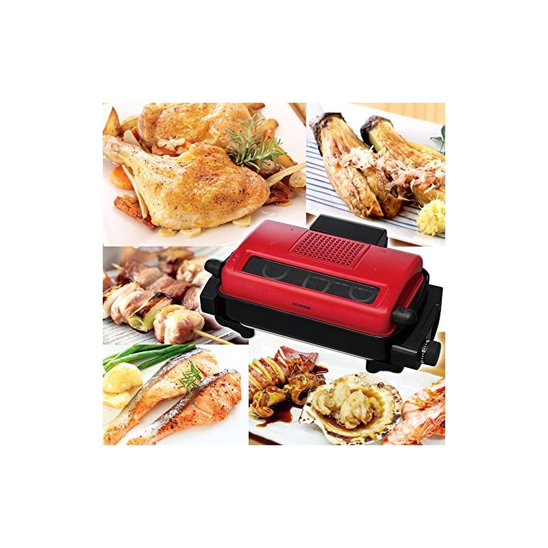 アイリスオーヤマ 魚焼きグリル 無煙ロースター マルチ