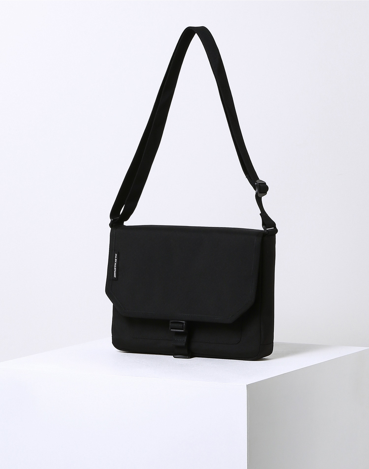 CORDURA BUCKLE MEDIUM CROSS BAG JLBA3E728BK ショルダー トート メッセンジャー スクエア バックル 斜め掛け 肩掛け ユニセックス 男女共用 兼用 レディー