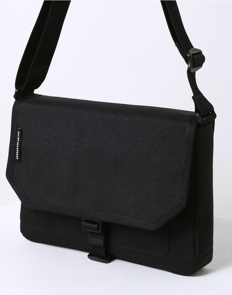 CORDURA BUCKLE MEDIUM CROSS BAG JLBA3E728BK ショルダー トート メッセンジャー スクエア バックル 斜め掛け 肩掛け ユニセックス 男女共用 兼用 レディー